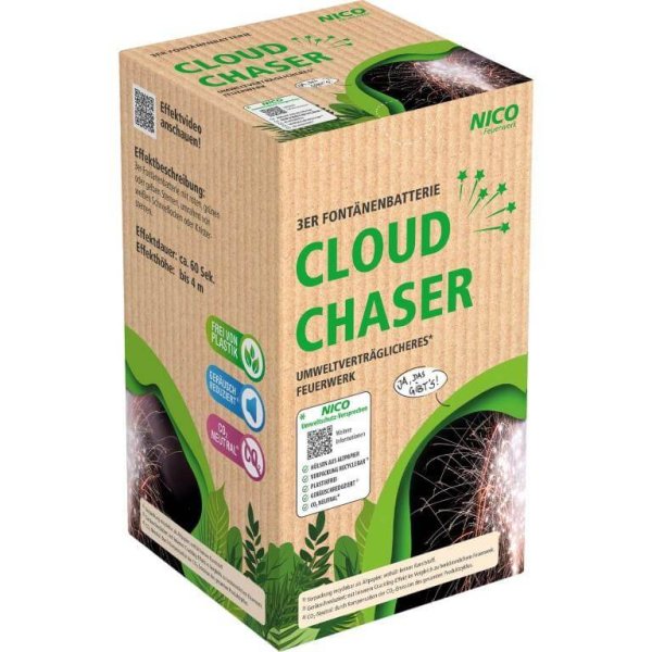 Cloud Chaser - Fontänenbatterie aus der Nico Green Line 