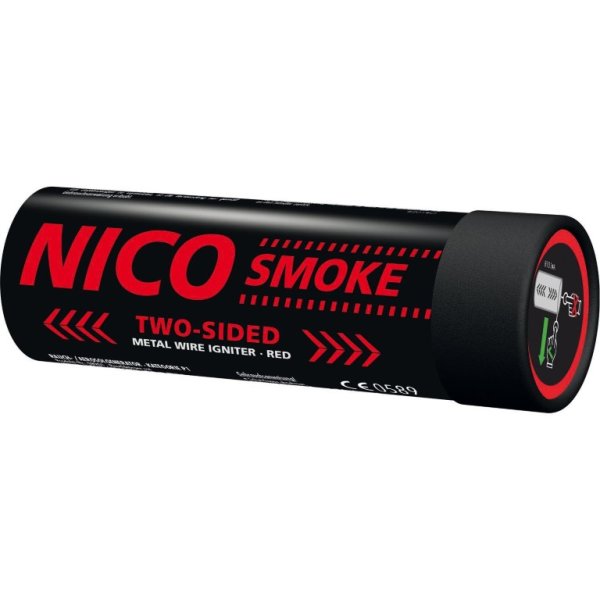 Nico Smoke Two-Sided Raucherzeuger Rot