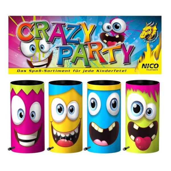 Crazy Party - 4 lustige Tischbomben