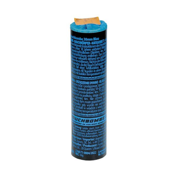 30mm Rauchbombe in der Farbe Blau