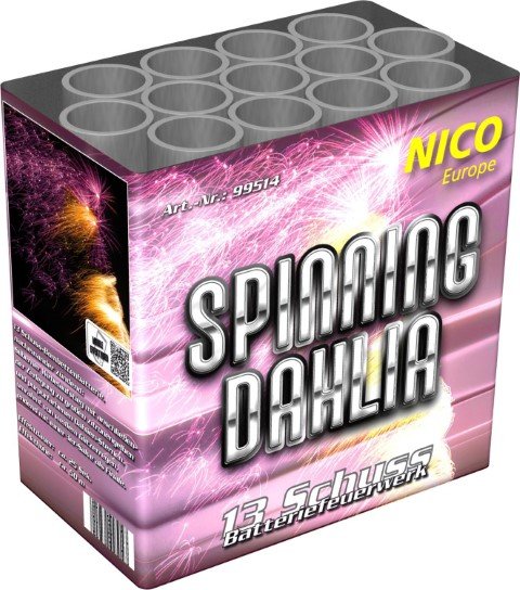 Spinning Dahlia von Nico Feuerwerk