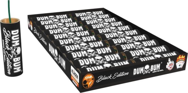 Dumbum Black Edition 120db - extra laute schwarzpulver Böller