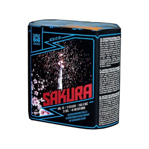 Sakura von Argento - 13 Schuss Feuerwerk