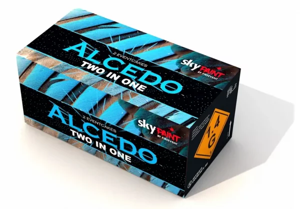 Alcedo - 2 Feuerwerksbatterien in einer