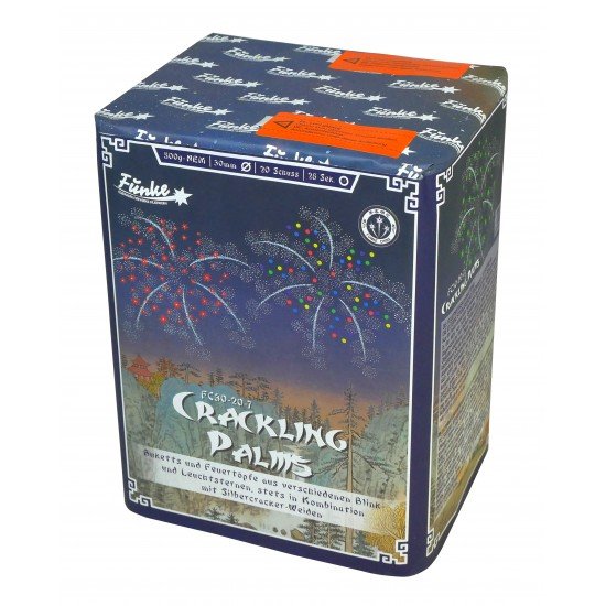 Crackling Palmen von Funke Feuerwerk - Riesen Effekte