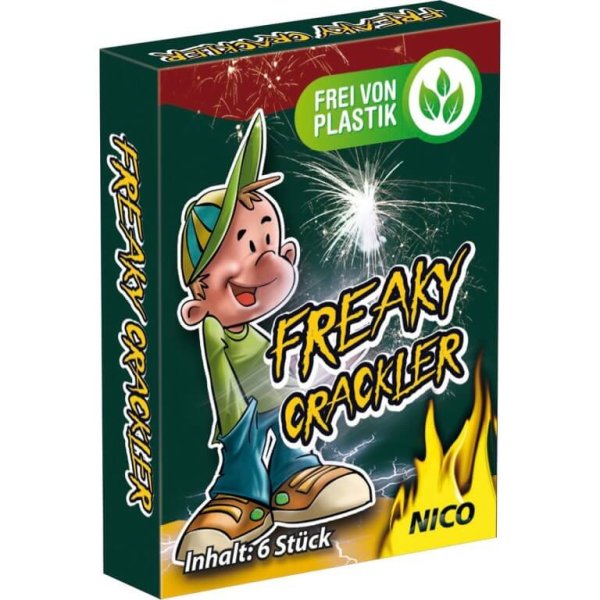 Freaky Crackler - 6 tolle F1 Crackling Tüten