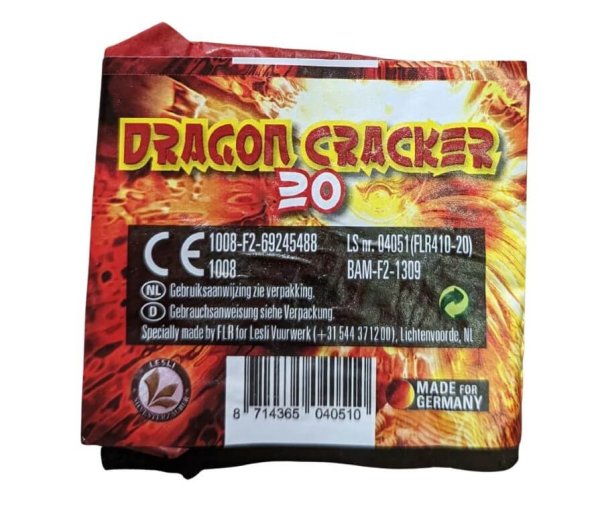 10 Pakungen Dragon Cracker 20 zu einem tollen Preis