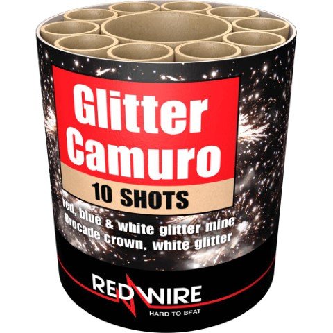 Glitter Camuro - 10 Schuss neuartige Effektkombination
