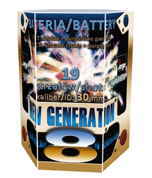 JW38 - New Generation 8 F3 Feuerwerk